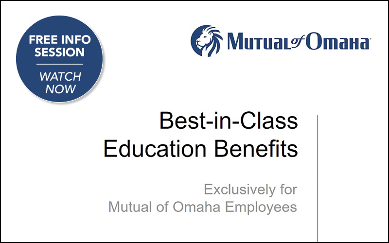 Learn more about our Best-in-Class education benefit at this free webinar